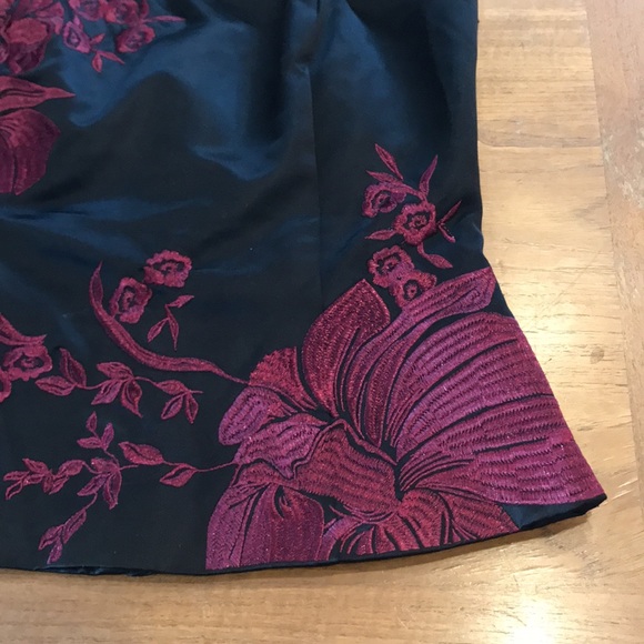 Vintage Chinoiserie Le Chateau Bustier Size Small - Picture 7 of 11